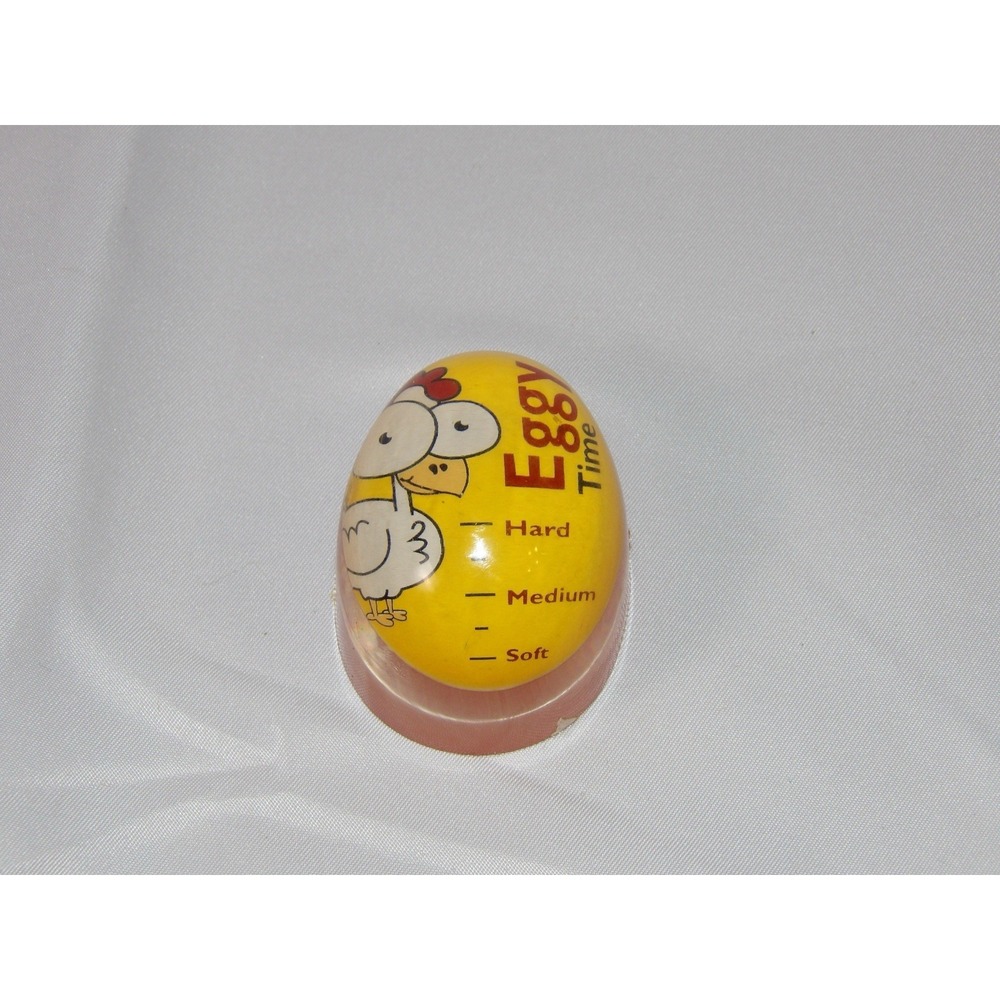 Vintage Eggy Egg Timer Hard‎ Soft Boiled Eggs Amazing Graphics